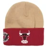 Cream Side Patch Knit Hwc Chicago Bulls