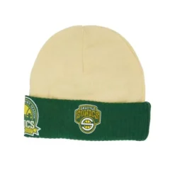 Cream Side Patch Knit Hwc Seattle Supersonics