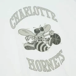 Cream Ss Tee Charlotte Hornets