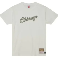 Cream Ss Tee Chicago Bulls