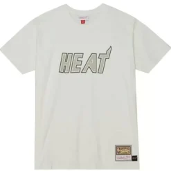 Cream Ss Tee Miami Heat