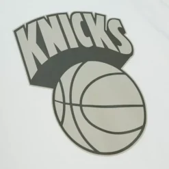 Cream Ss Tee New York Knicks