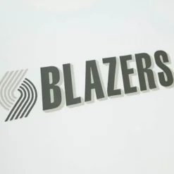 Cream Ss Tee Portland Trail Blazers