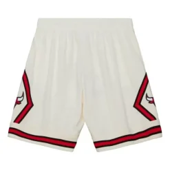 Cream Swingman Shorts Chicago Bulls 1997