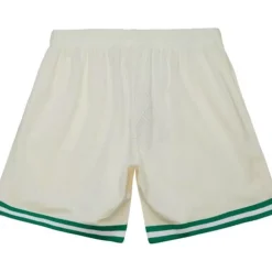 Cream Swingman Shorts Dallas Mavericks 1998