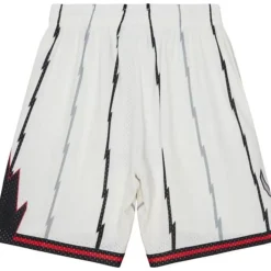 Cream Swingman Shorts Toronto Raptors 1998