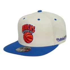 Cream Team Fitted Hwc Hat New York Knicks