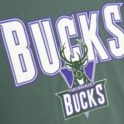 Cream Tee Milwaukee Bucks