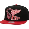 Crooked Path Snapback Vntg Detroit Red Wings
