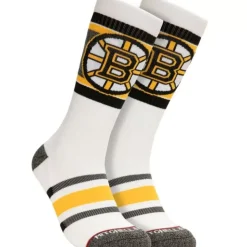 Cross Bar Crew Socks Boston Bruins