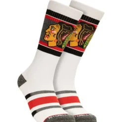 Cross Bar Crew Socks Chicago Blackhawks