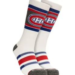 Cross Bar Crew Socks Montreal Canadiens
