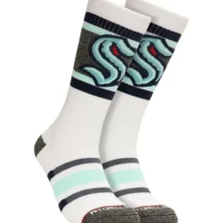 Cross Bar Crew Socks Seattle Kraken