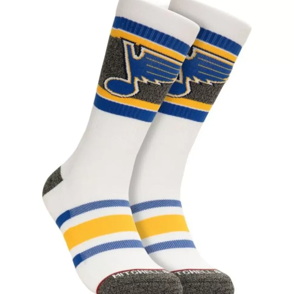 Cross Bar Crew Socks St. Louis Blues