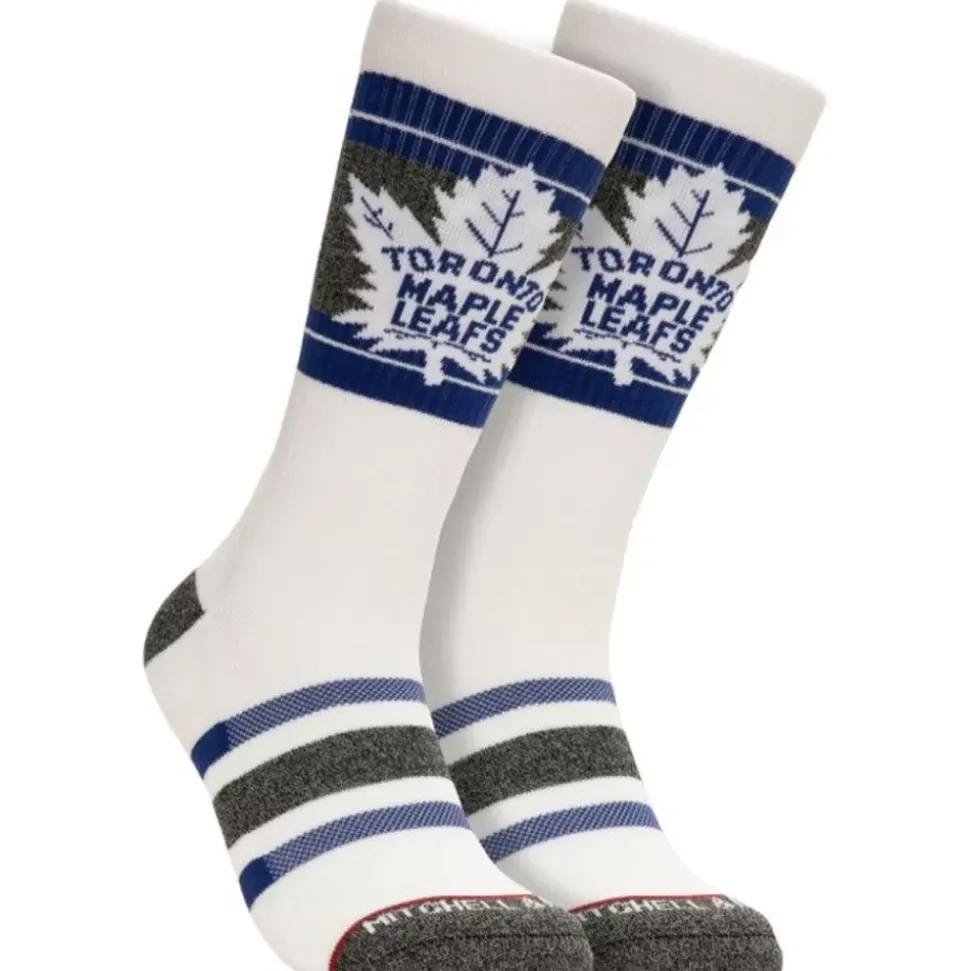 Cross Bar Crew Socks Toronto Maple Leafs