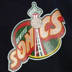Cut Up Hoody Seattle Supersonics