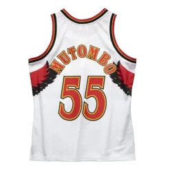 Dikembe Mutombo Atlanta Hawks 1996-97 Swingman Jersey