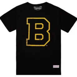 Distressed Basic Logo 1 Tee Boston Bruins