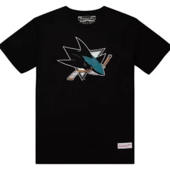 Distressed Basic Logo Tee San Jose Sharks