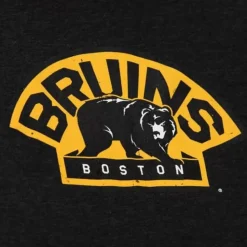 Distressed Logo Hoody Boston Bruins