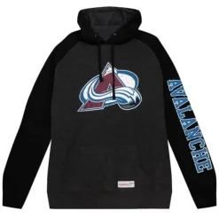 Distressed Logo Hoody Colorado Avalanche