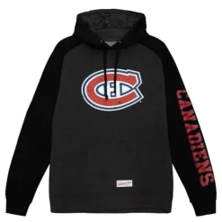 Distressed Logo Hoody Montreal Canadiens
