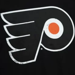 Distressed Logo Ls Tee Philadelphia Flyers