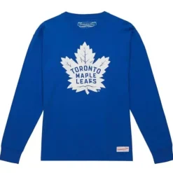 Distressed Logo Ls Tee Toronto Maple Leafs