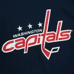 Distressed Logo Ls Tee Washington Capitals