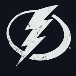 Distressed Logo Tee Tampa Bay Lightning