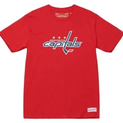 Distressed Logo Tee Washington Capitals