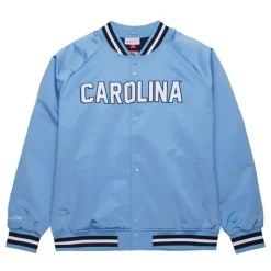 Double Clutch Lightweight Satin Jacket University Of North Carolina