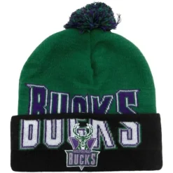 Double Take Pom Knit Hwc Milwaukee Bucks