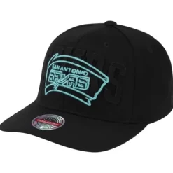 Double Triple Classic Red Snapback Hwc San Antonio Spurs