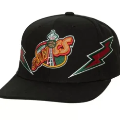 Double Trouble Snapback Hwc Seattle Supersonics