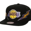 Double Trouble Snapback Los Angeles Lakers