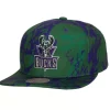 Down For All Snapback Hwc Milwaukee Bucks