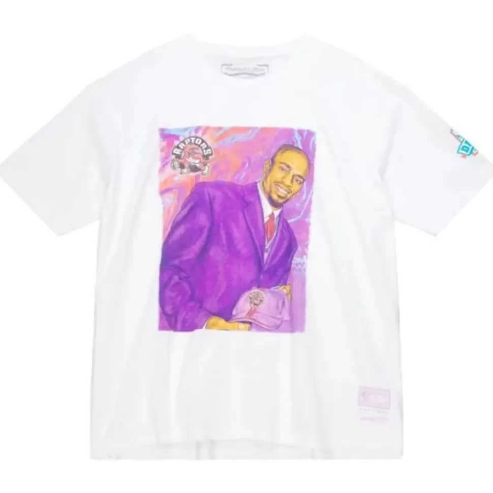 Draft Day Colorwash Tee Toronto Raptors Vince Carter