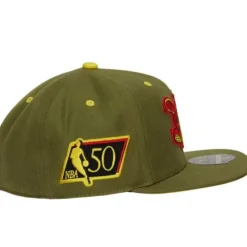 Dusty Olive Fitted Hwc Charlotte Hornets