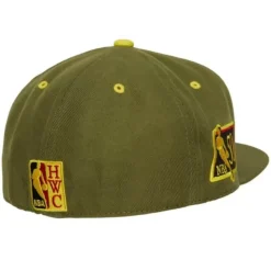 Dusty Olive Fitted Hwc Golden State Warriors