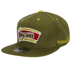 Dusty Olive Fitted Hwc San Antonio Spurs