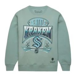 Easy Cool Crewneck Sweatshirt Seattle Kraken