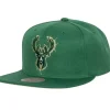 Embroidery Glitch Snapback Milwaukee Bucks