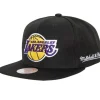 English Dropback Snapback Los Angeles Lakers