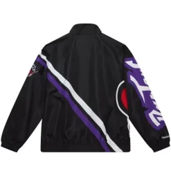 Exploded Logo Warm Up Jacket Toronto Raptors