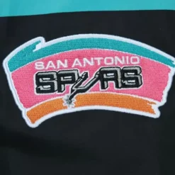 Exploded Logo Warm Up Jacket San Antonio Spurs