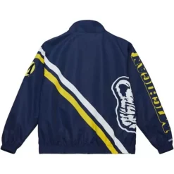 Exploded Logo Warm Up Jacket University Of Michigan