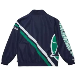 Exploded Logo Warm Up Jacket Dallas Mavericks