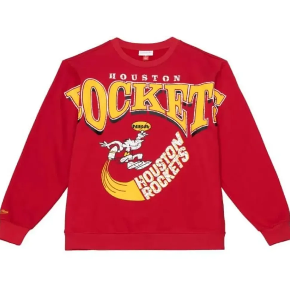 Fashion Fleece Crew Houston Rockets