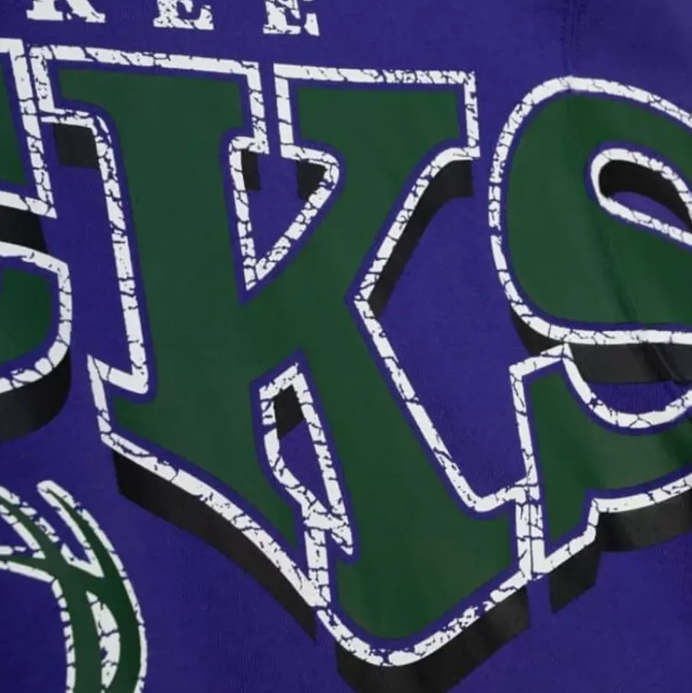 Fashion Fleece Crew Milwaukee Bucks
